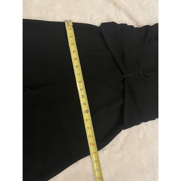 Ramy Brook Black Halter Jumpsuit XS 0 Wide Leg Twist Front Open Back Romper - Picture 11 of 13